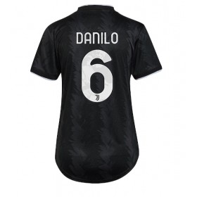 Damen Fußballbekleidung Juventus Danilo #6 Auswärtstrikot 2022-23 Kurzarm